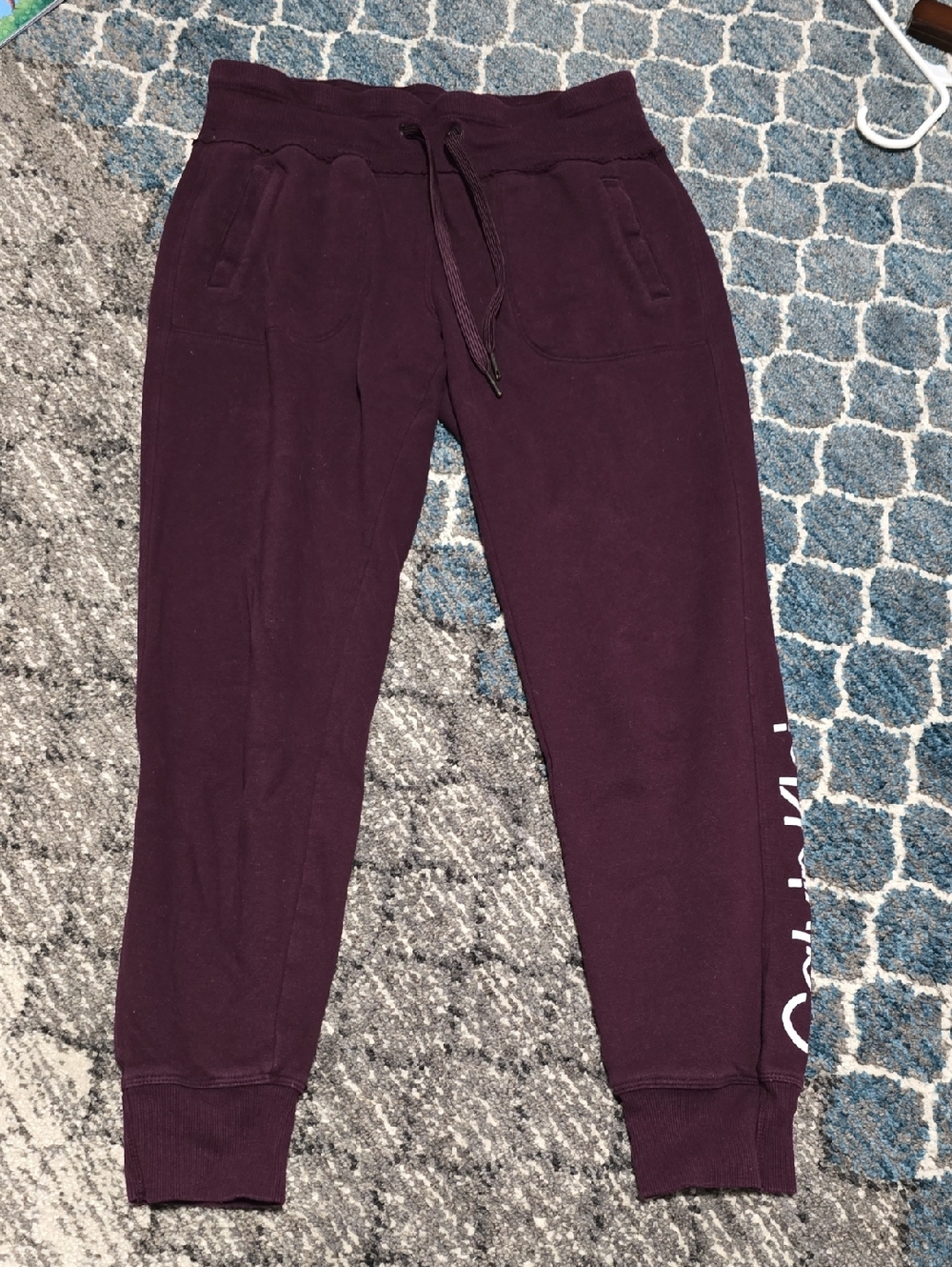 Calvin Klein Performance Deep Wine Joggers